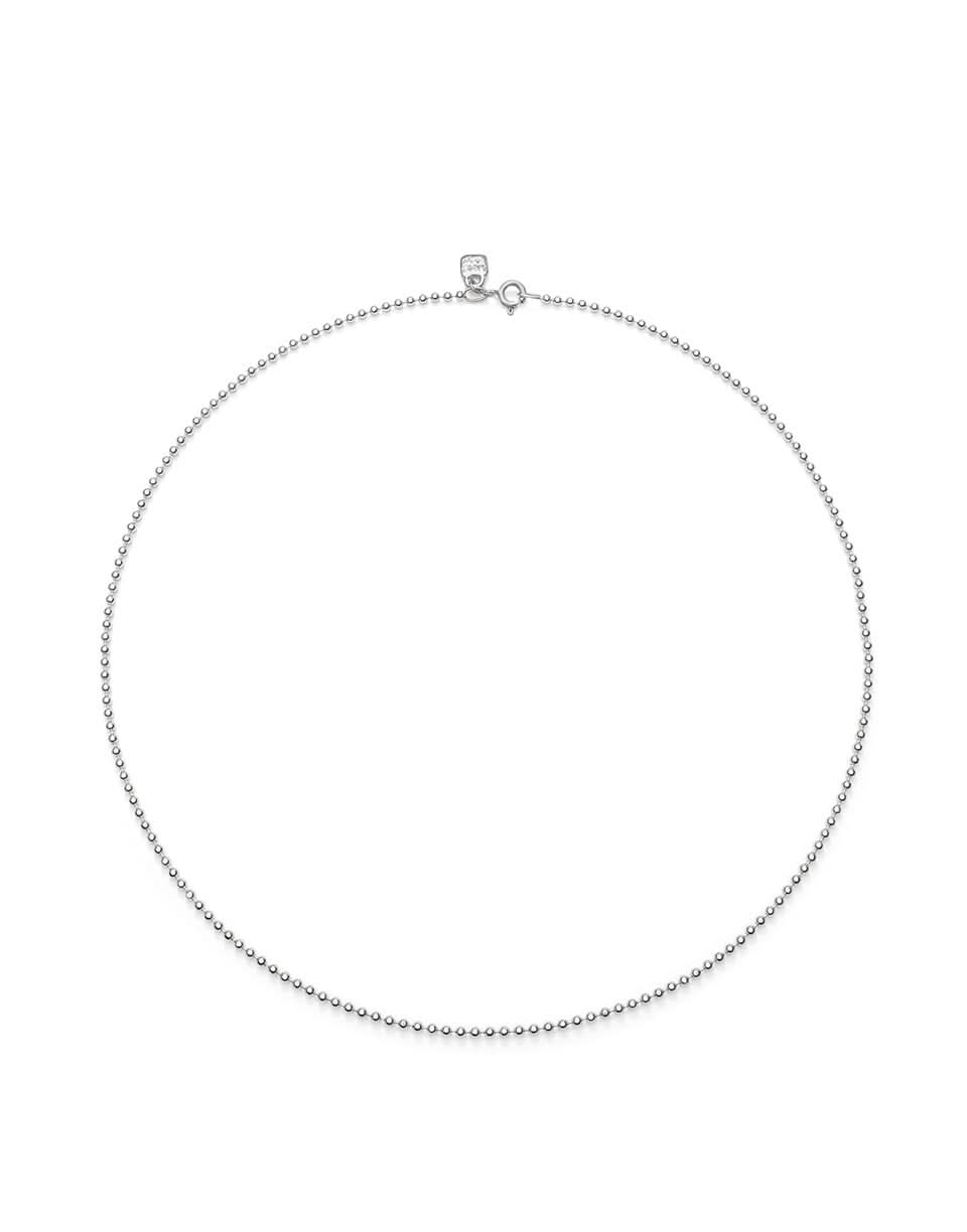 Sterling Silver Plated Hazte Silver Chain COL1971MTL0000UNOde50COL1971MTL0000M