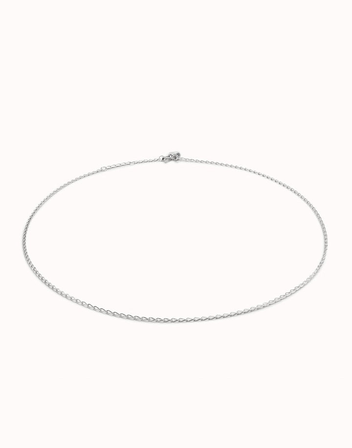 Sterling Silver Plated Hazte Silver Chain COL1972MTL0000UNOde50COL1972MTL0000L