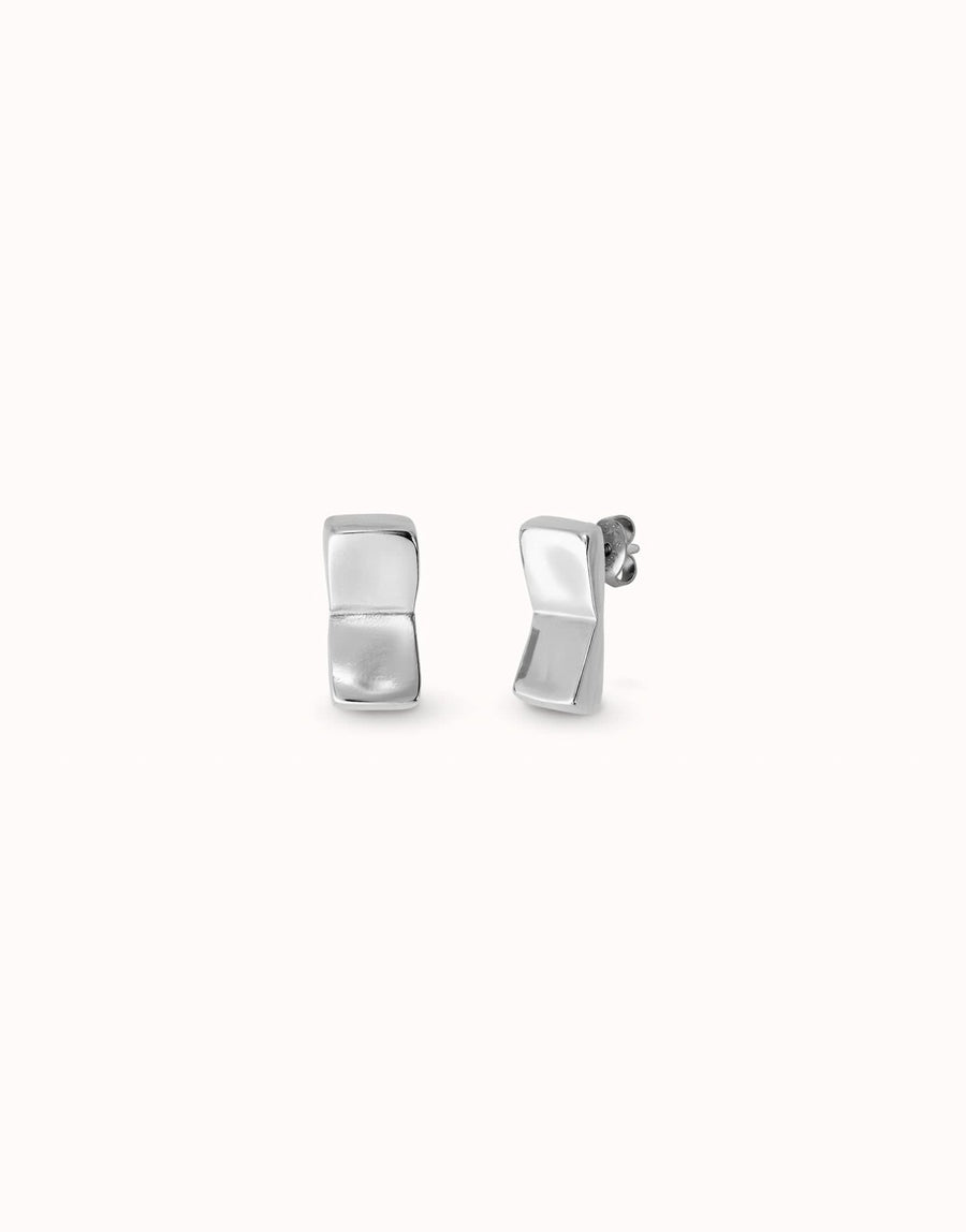 Sterling Silver Plated Metal Earrings PEN0962MTL000