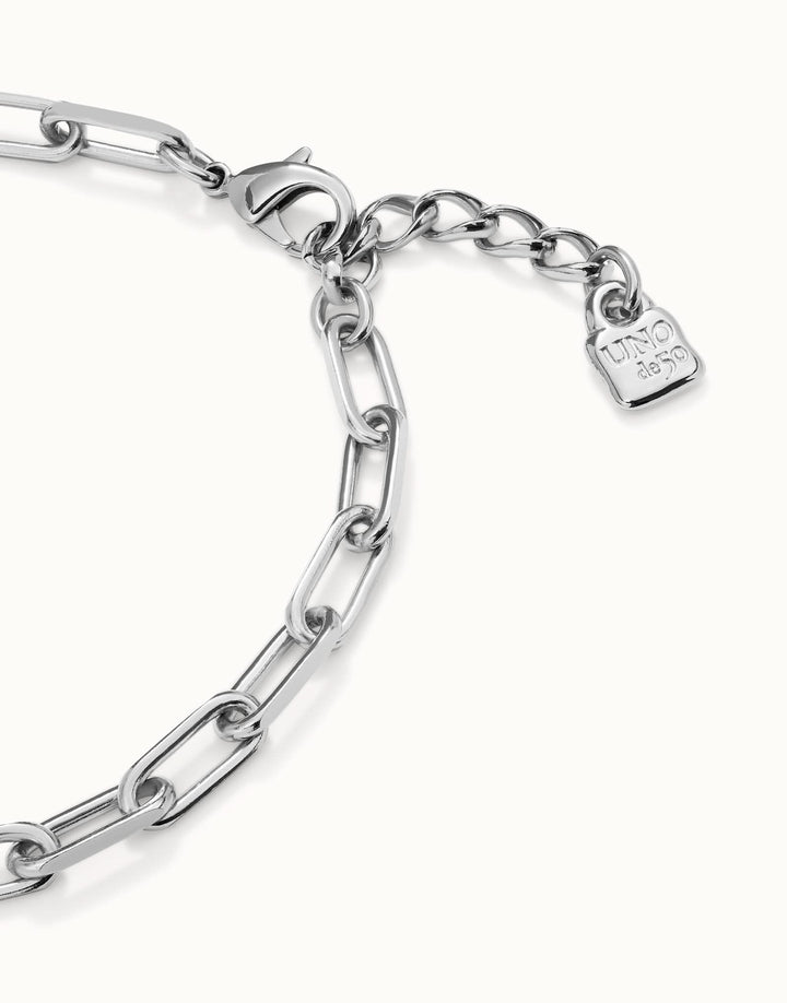 Sterling Silver Plated Metal Necklace COL1944MTL000UNOde50COL1944MTL0000U
