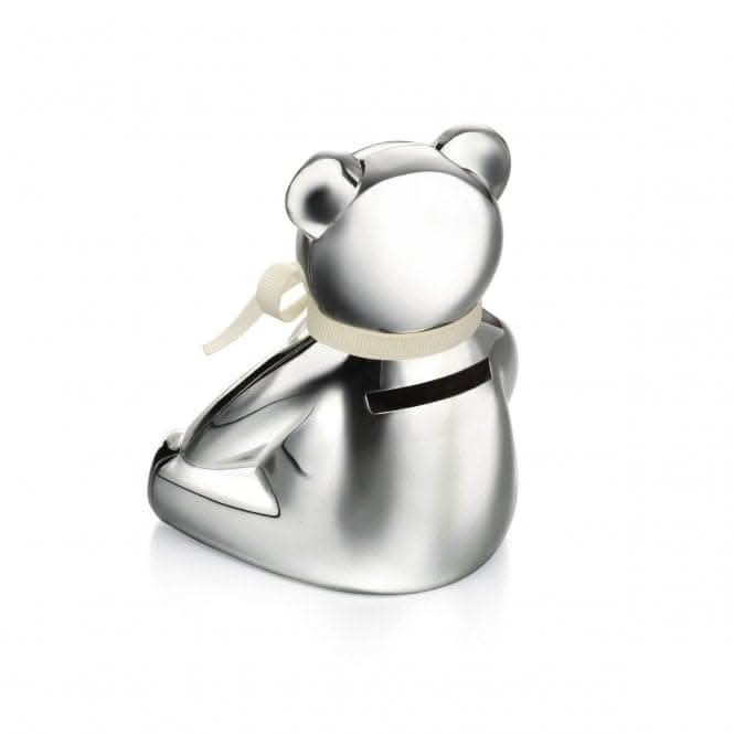 Sterling Silver Plated Money Box Y413