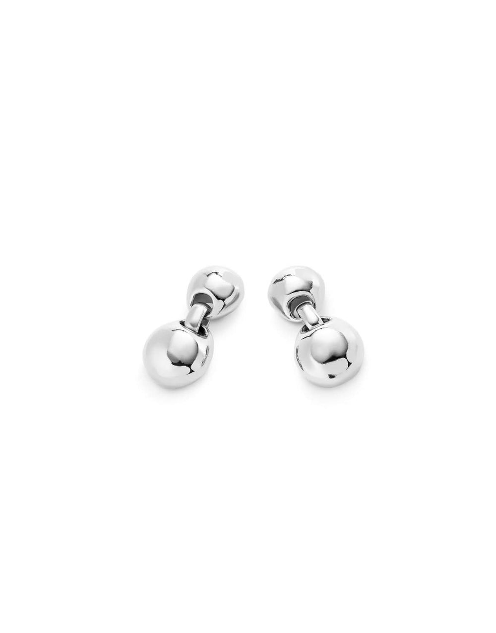 Sterling Silver Plated Ser Intrepida Silver Earrings PEN0993MTL0000U