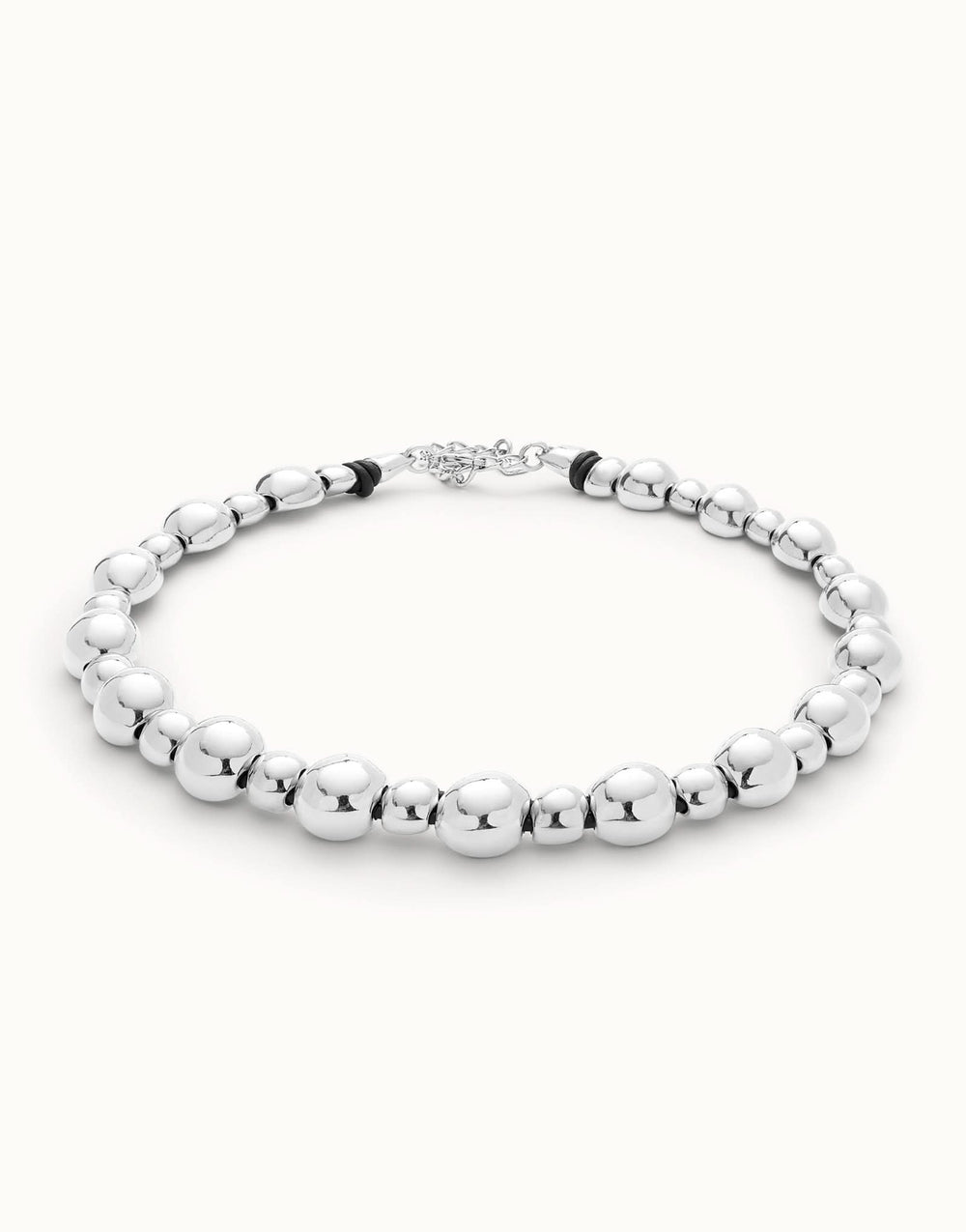 Sterling Silver Plated Ser Intrepida Silver Necklace COL1996MTL0000