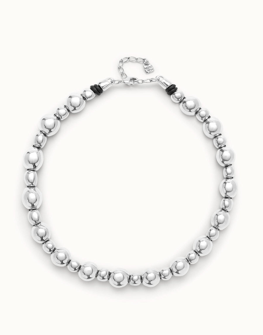 Sterling Silver Plated Ser Intrepida Silver Necklace COL1996MTL0000