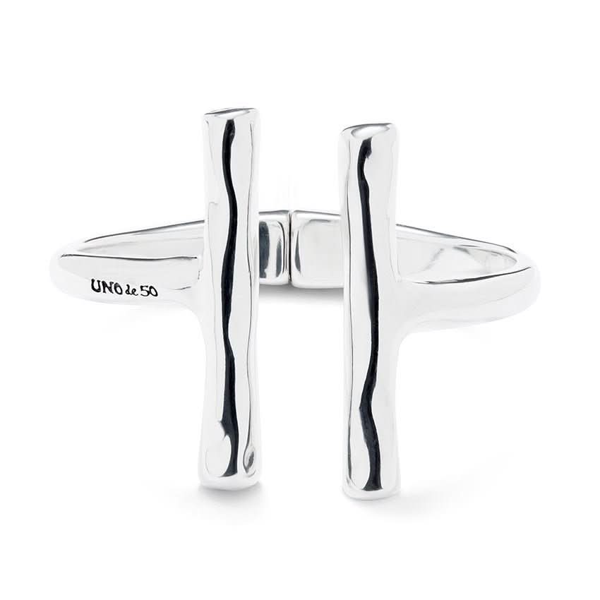 Sterling Silver Plated Ser Natural Silver Bangle PUL2444MTL0000