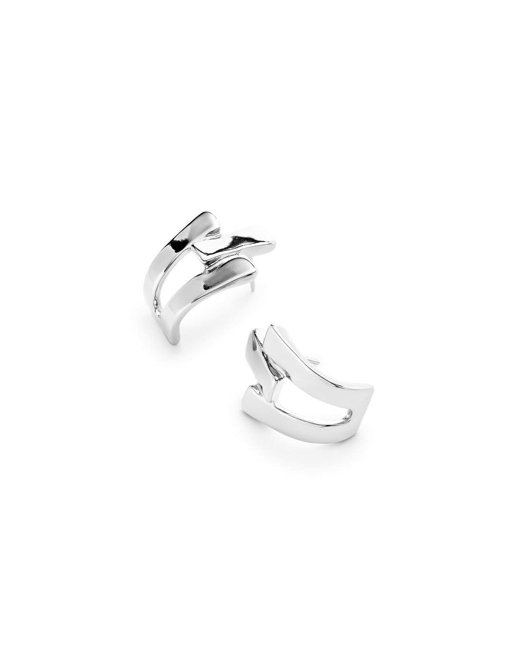 Sterling Silver Plated Ser Original Silver Earrings PEN0979MTL0000U