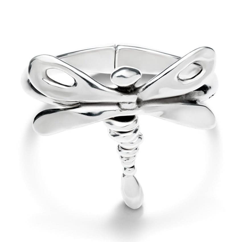 Sterling Silver Plated Ser Rebelde Silver Bangle Bracelet PUL2450MTL0000