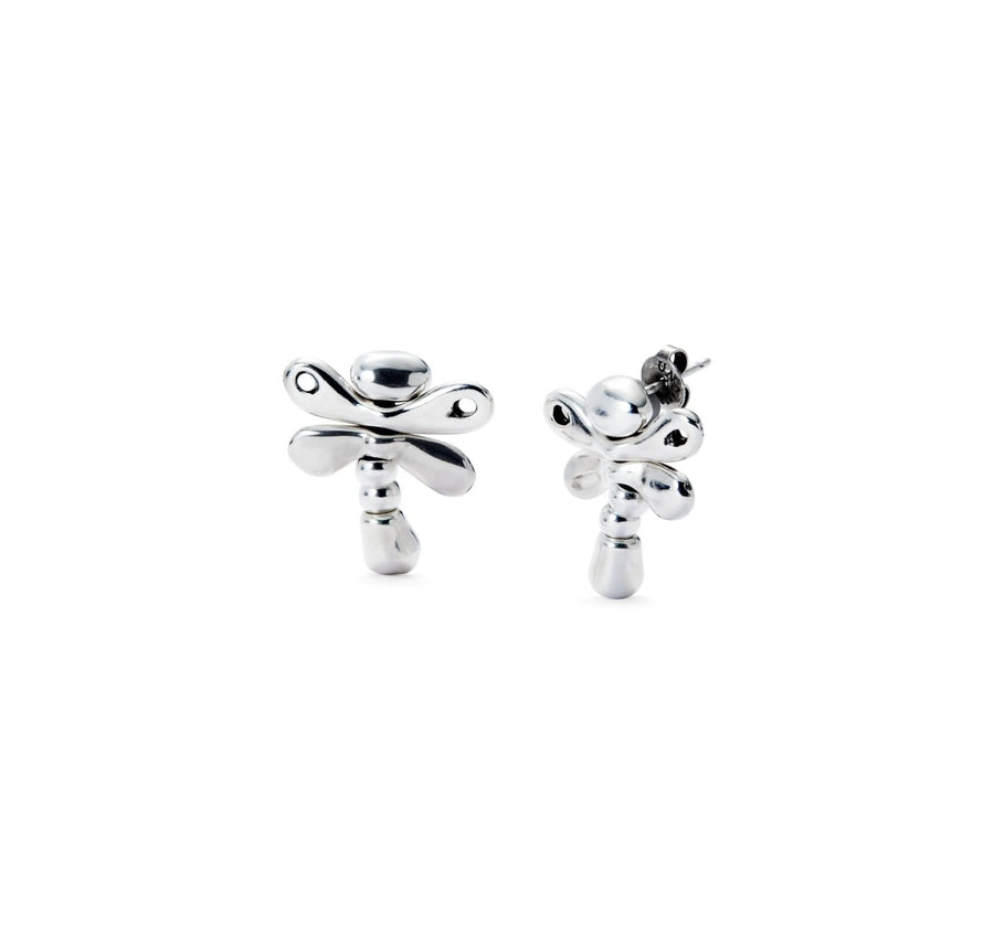 Sterling Silver Plated Ser Rebelde Silver Earrings PEN0970MTL0000U