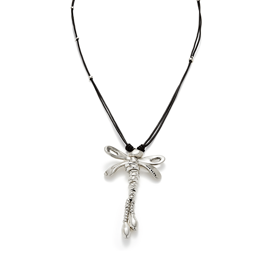 Sterling Silver Plated Ser Rebelde Silver Necklace COL1962MARMTL0U