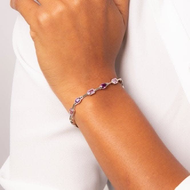Fiorelli Silver Platinum Bracelet B5445M