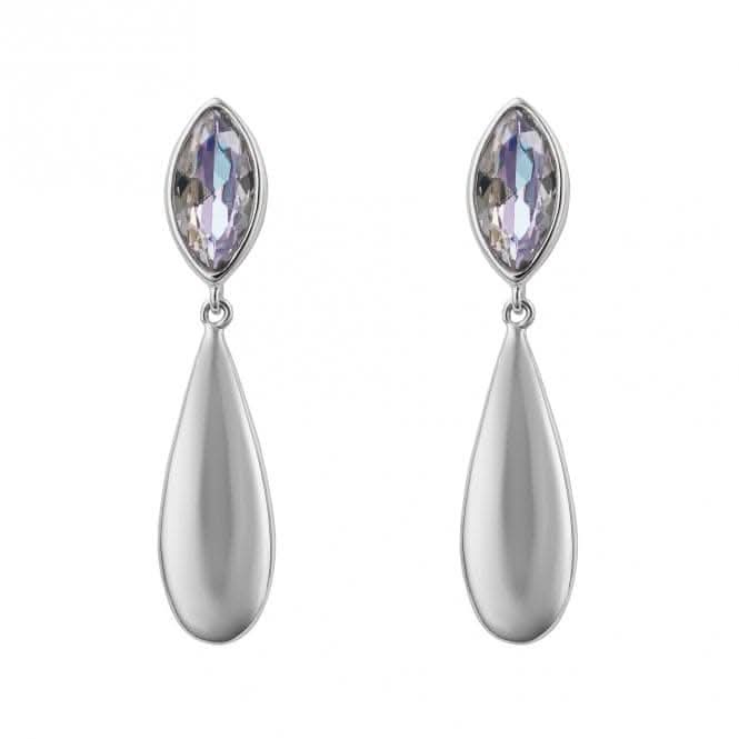 Fiorelli Silver Platinum Earrings E6368J