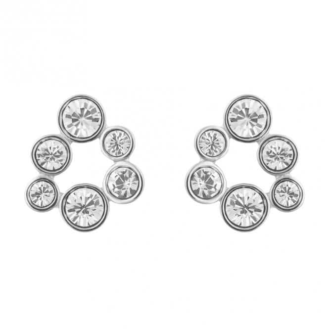Fiorelli Silver Platinum Earrings E6372C