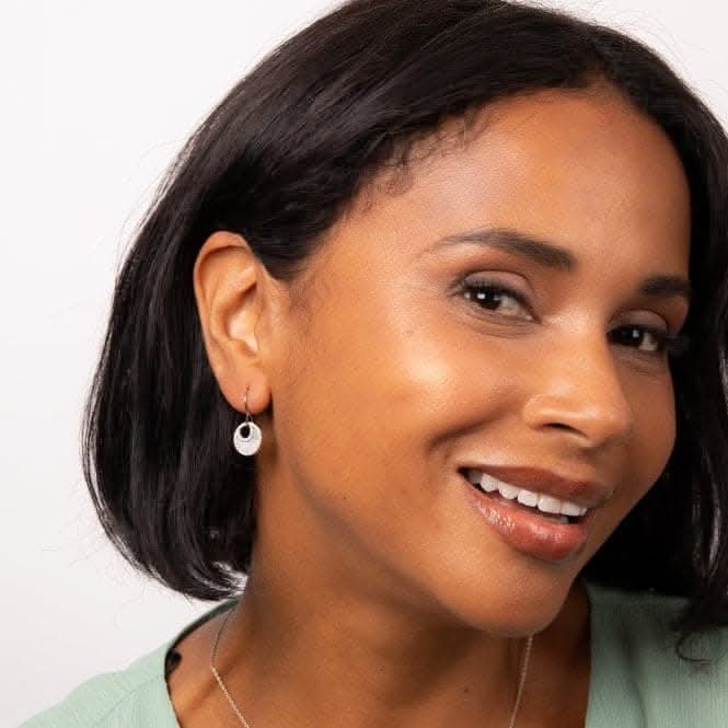 Fiorelli Silver Platinum Earrings E6377W