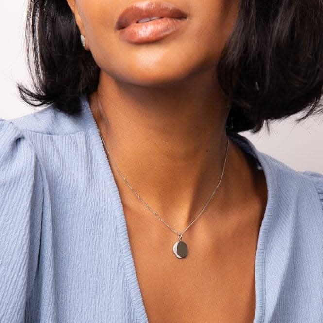 Fiorelli Silver Platinum Pendant P5323C