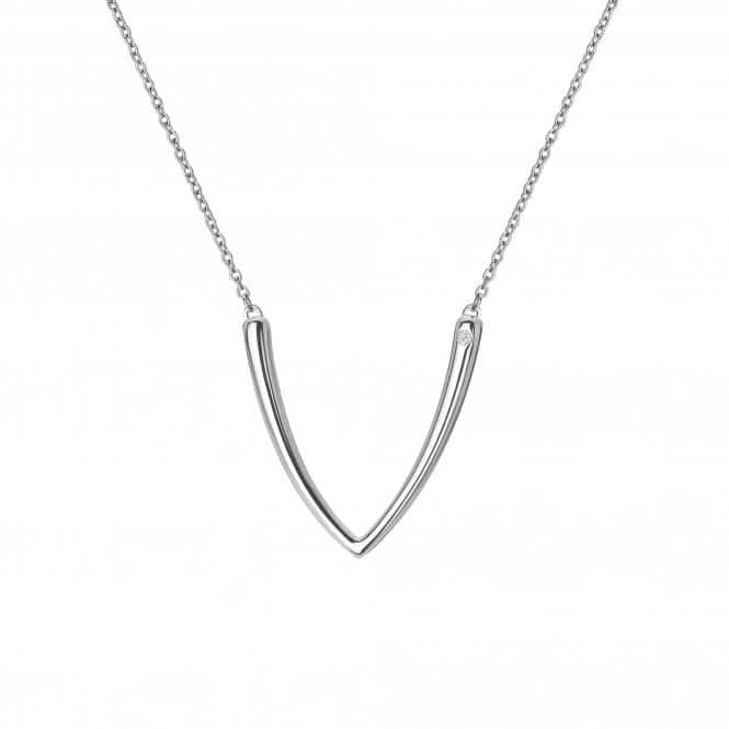 Sterling Silver Reflect Necklace DN159Hot DiamondsDN159