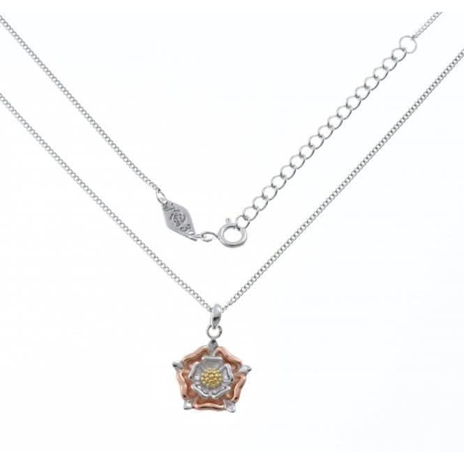 Ellie Rose London Sterling Silver Rose Gold Plated Royal Rose