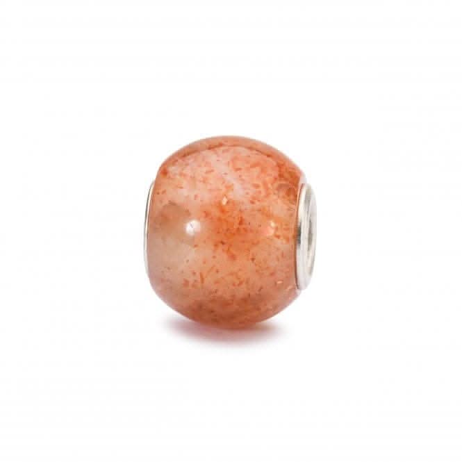 Sterling Silver Round Sunstone Bead TSTBE - 00026TrollbeadsTSTBE - 00026