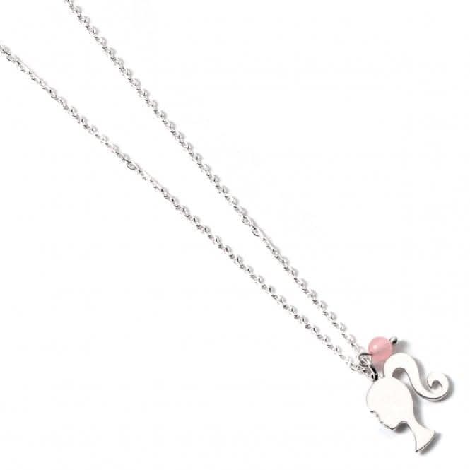 Sterling Silver Silhouette Quartz Bead Charm Necklace BMSN0021