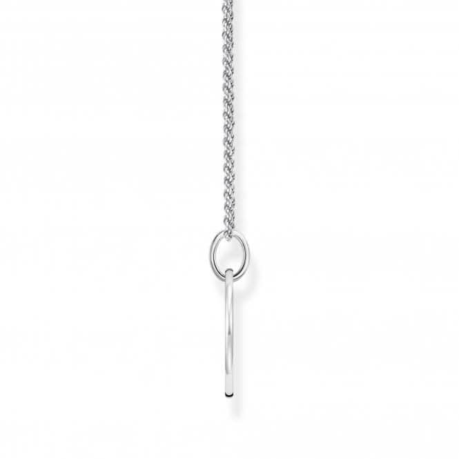 Sterling Silver Silver Necklace KE2133-001-21-L50