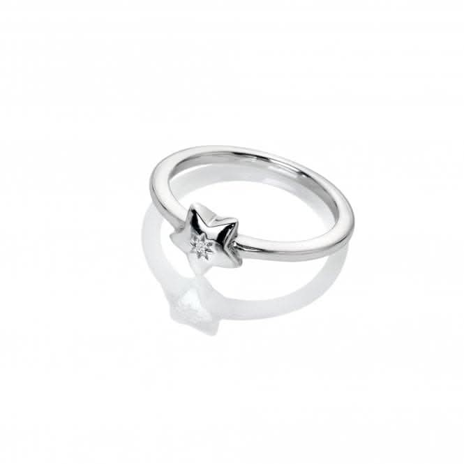 Sterling Silver Star Ring DR242Hot DiamondsDR242/L