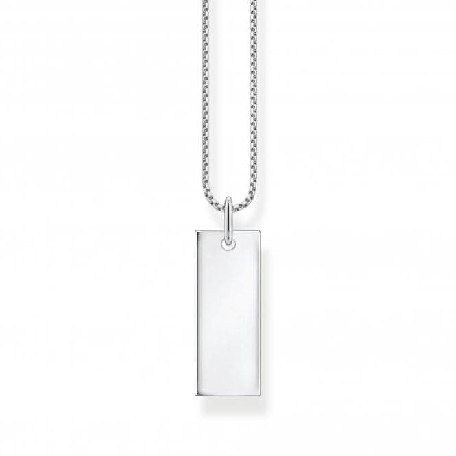 Sterling Silver Tag Necklace KE2141 - 001 - 21 - L45VThomas Sabo Sterling SilverKE2141 - 001 - 21 - L45V