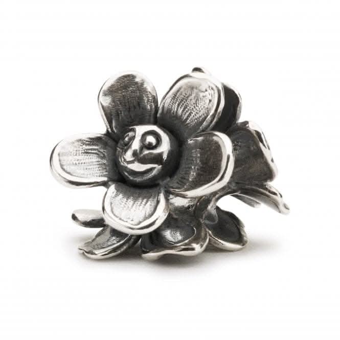 Sterling Silver Joyful Flower Bead TAGBE-20215