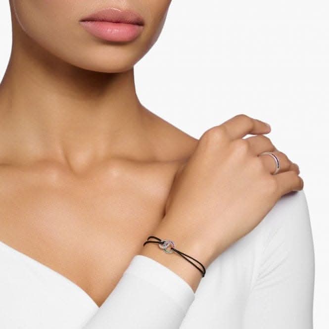 Sterling Silver Together Colourful Stones Bracelet A2085-318-7