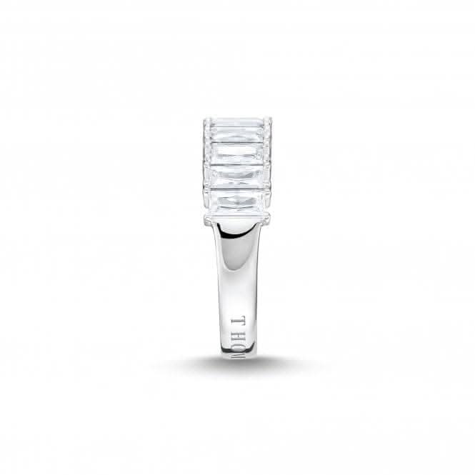 Sterling Silver White Pavé Stones Ring TR2366 - 051 - 14Thomas Sabo Sterling SilverTR2366 - 051 - 14 - 48