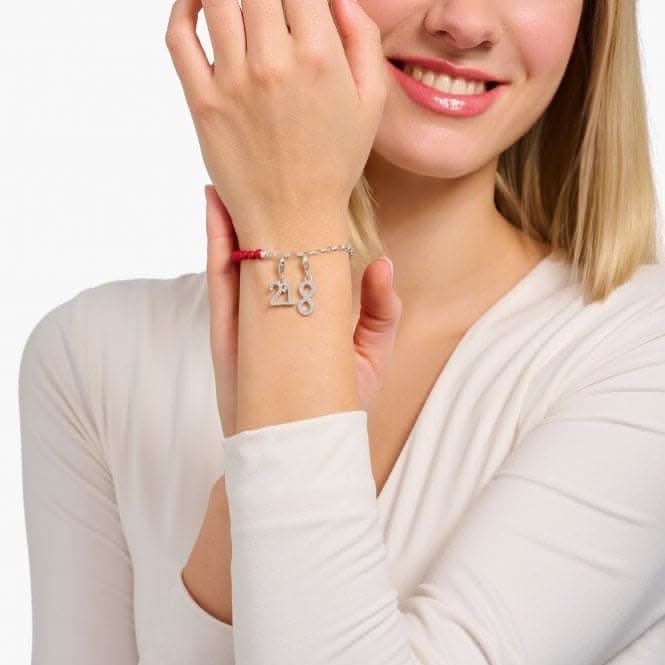 Sterling Silver Zirconia Infinity Charm 2171 - 051 - 21Thomas Sabo Charm Club Charmista2171 - 051 - 21