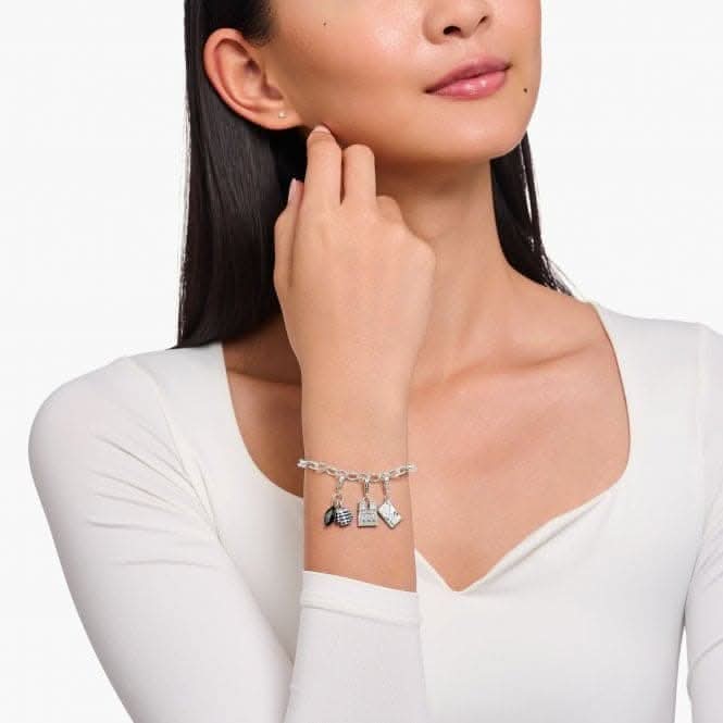 Sterling Silver Zirconia Notre-Dame Charm 2084-643-21