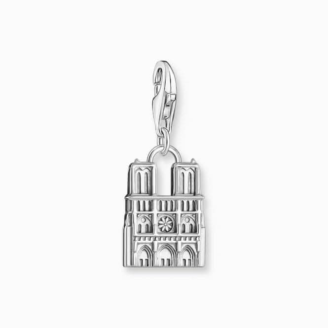 Sterling Silver Zirconia Notre-Dame Charm 2084-643-21