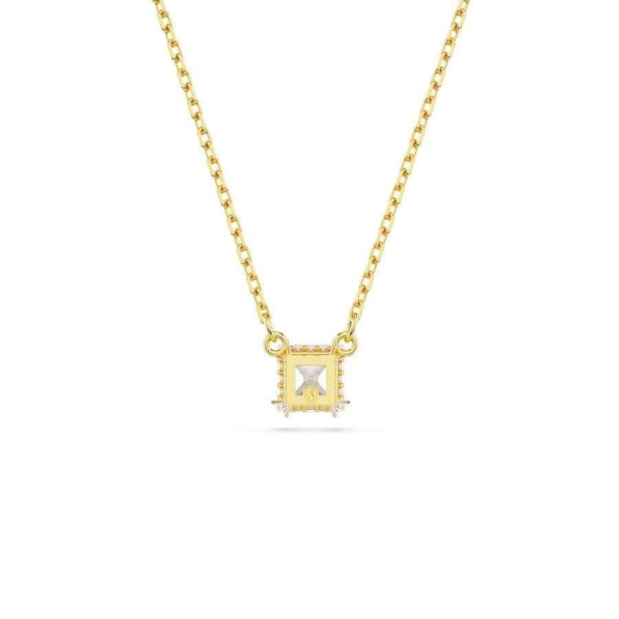 Stilla Gold - tone Plated Square Cut Pendant 5693153Swarovski5693153