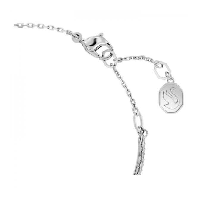 Stilla Mixed Cuts Blue Rhodium Plated Bangle 5668244Swarovski5668244