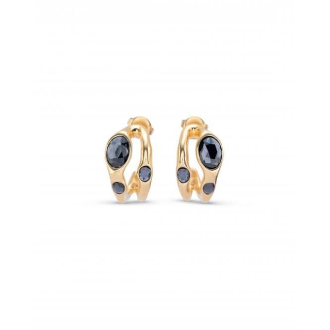 Sunshine 18k Gold Plated Faceted Multicolored Crystal Earrings PEN0955NGRORO0U