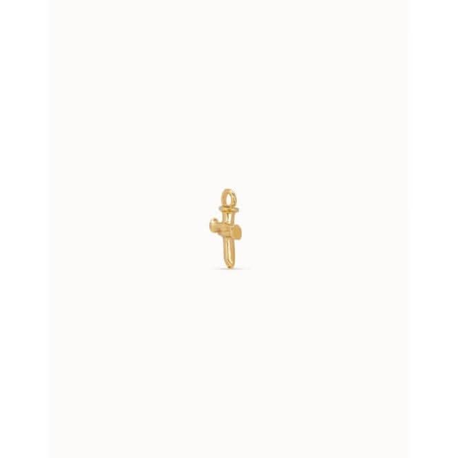 Take Me To Church Charm Golden Metal Charm PiercingUNOde50CHP0039ORO0000U