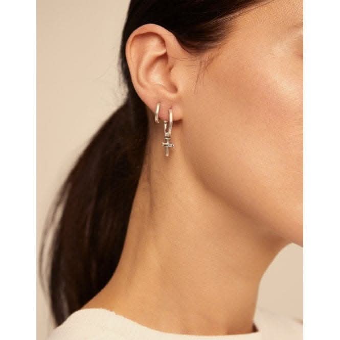 Take Me To Church Charm Silver Metal Piercing Charm CHP0039MTL0000U