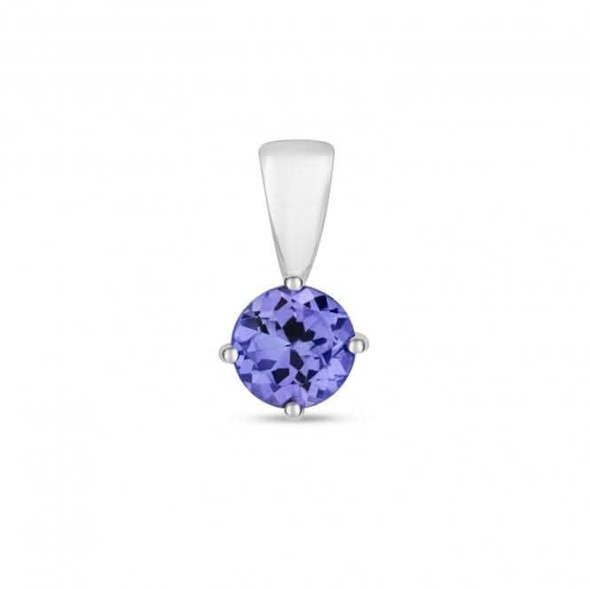 Tanzanite Claw Set Pendant PD231WT