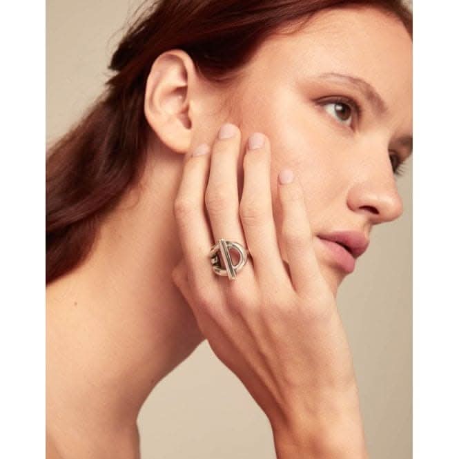 Teen Sterling Silver Plated RingUNOde50ANI0807MTL00012