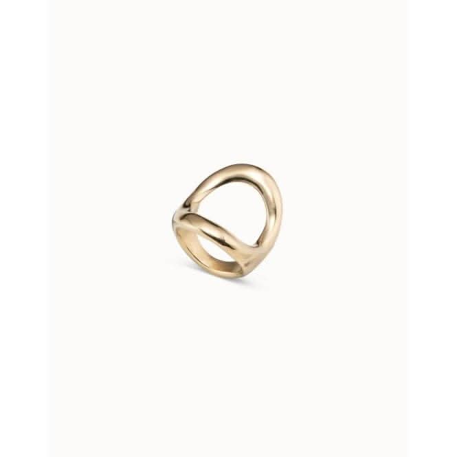 The One Golden Metal Ring ANI0781ORO