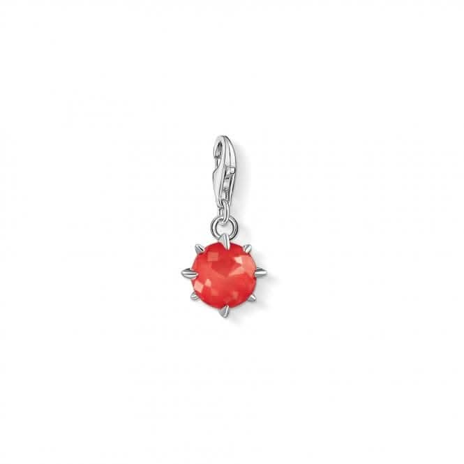 Thomas Sabo Bamboo Coral July Birthstone Charm 1787-809-10