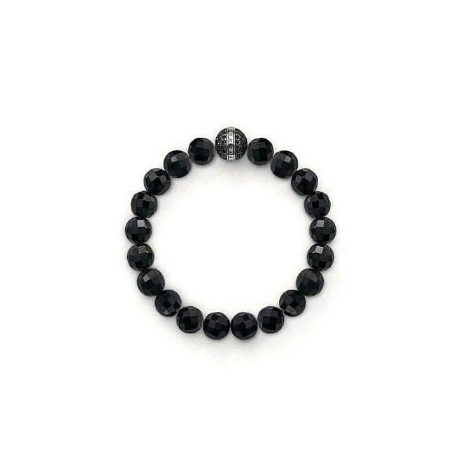 Thomas Sabo Black Ball Bracelet A1079 - 159 - 11Thomas Sabo Sterling SilverA1079 - 159 - 11 - XS