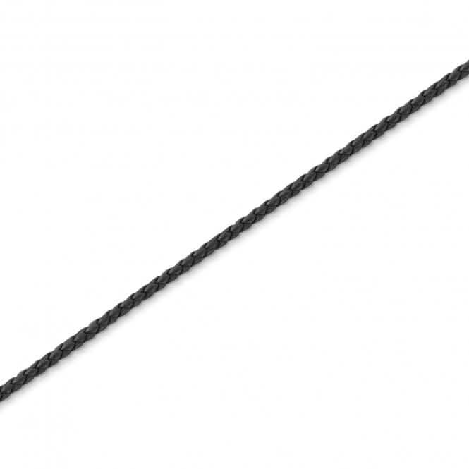 Thomas Sabo Black Leather Charm Necklace  X0244-134-11
