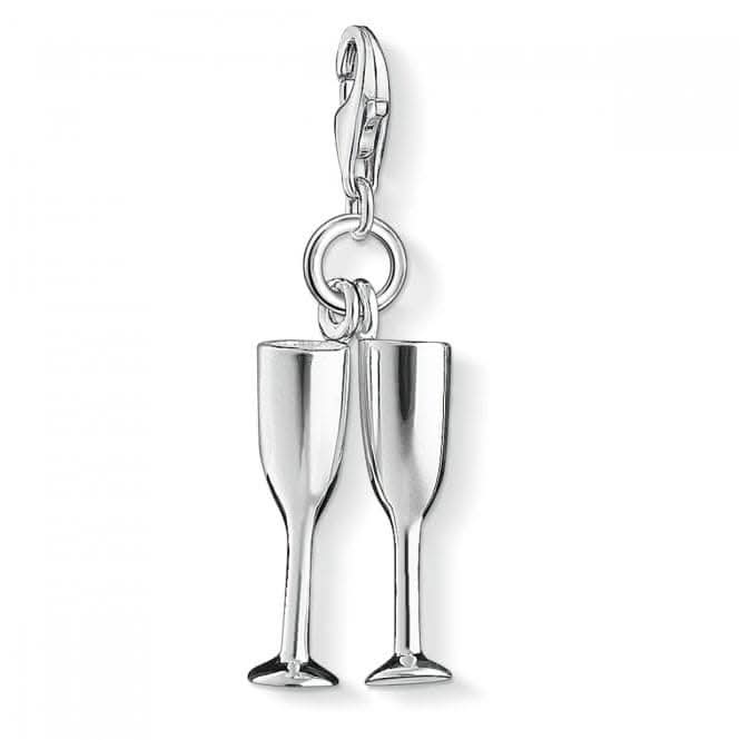 Thomas Sabo Charm Club Champagne Flute Charm 1288-001-12