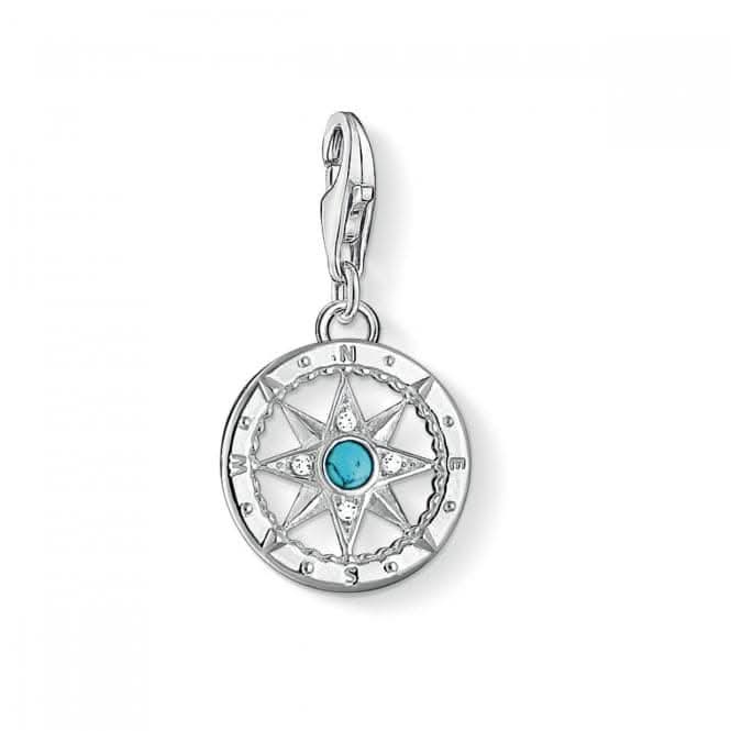 Thomas Sabo Charm Club Compass Turquoise Charm 1228 - 405 - 17Thomas Sabo Charm Club1228 - 405 - 17