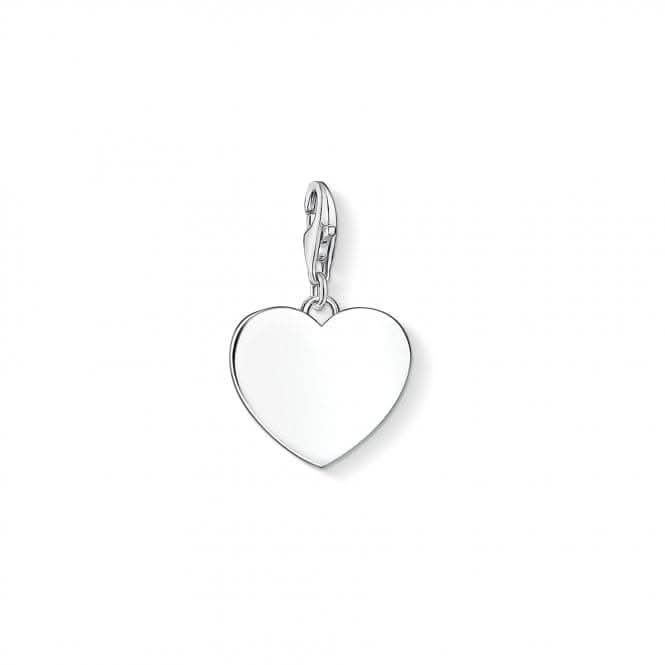Thomas Sabo Charm Club Engravable Heart Charm 1634-001-21