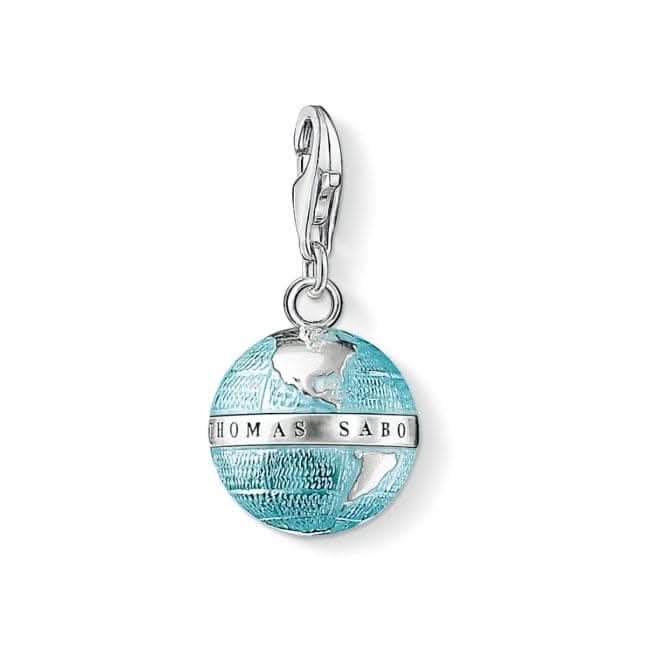 Thomas Sabo Charm Club Silver Globe Charm 0754-007-1