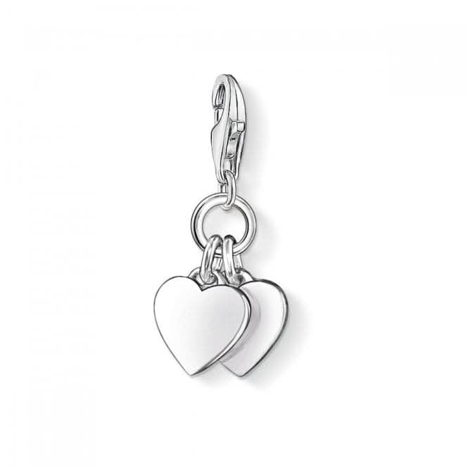 Thomas Sabo Charm Club Silver Hearts Charm 0836-001-12
