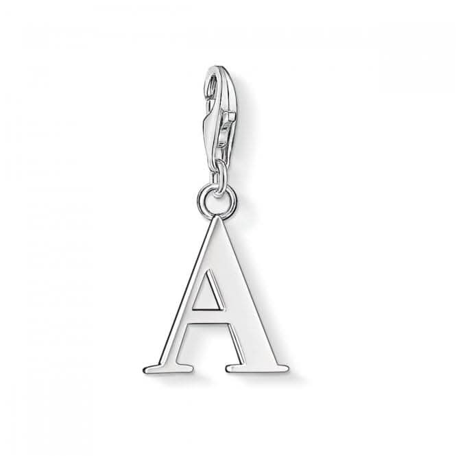 Thomas Sabo Charm Club Silver Letter A Charm  0175-001-12