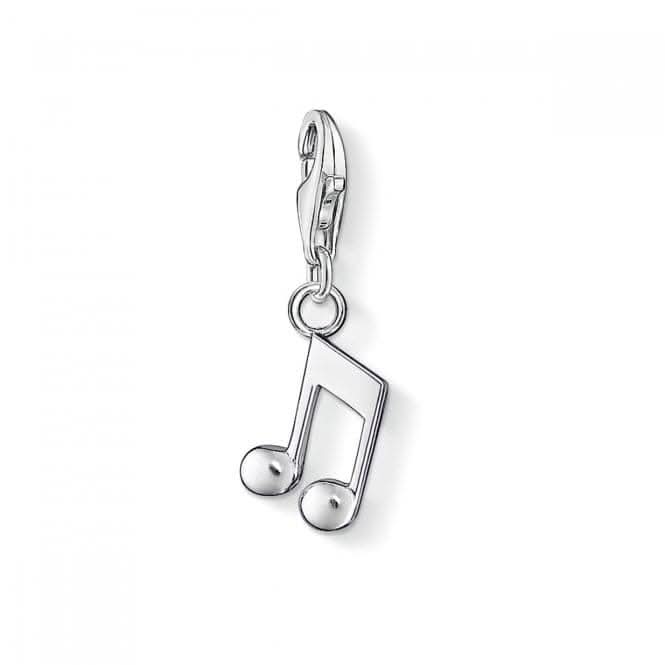 Thomas Sabo Charm Club Silver Note Charm 0846-001-12