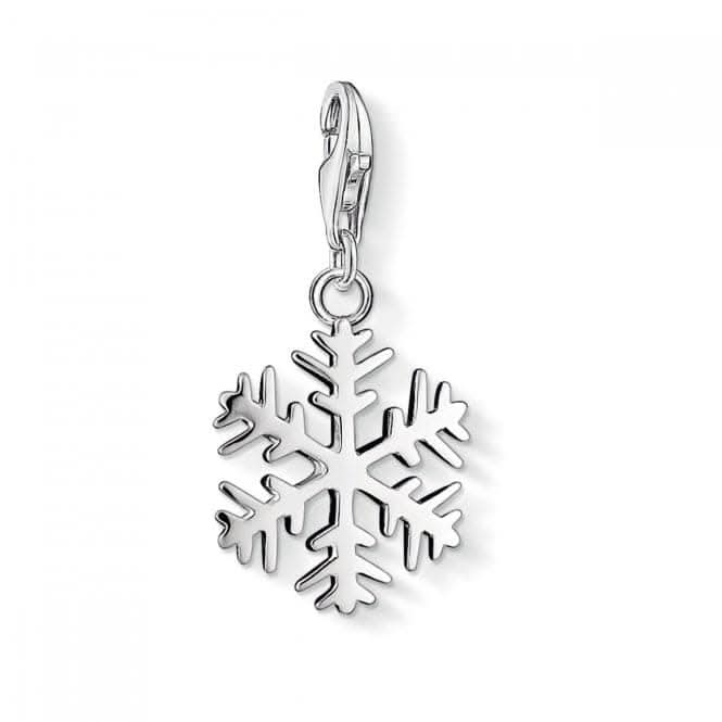 Thomas Sabo Charm Club Silver Snowflake Charm 0281-001-12
